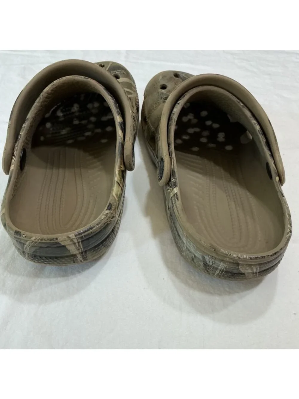 Crocs Kids Classic Realtree Camo Clogs Slip-On Shoes Size J1